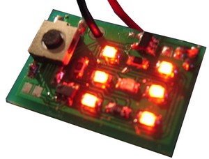 complet circuit blinking leds