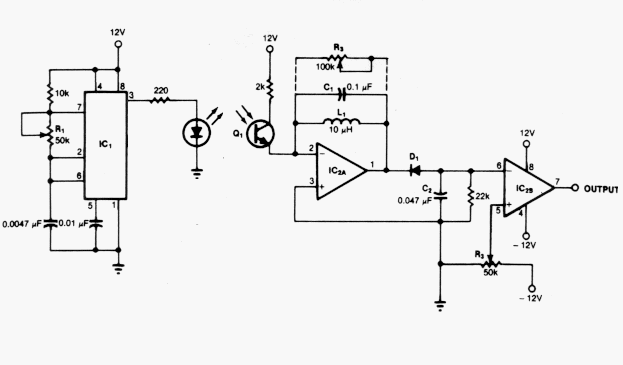 Motion Detector Circuit Diagram