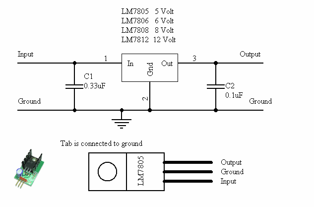 IC regulator tegangan seri 7800