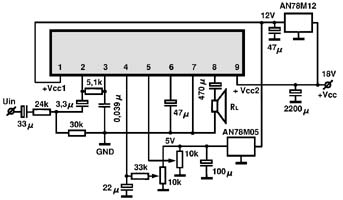 AN5270 circuito eletronico