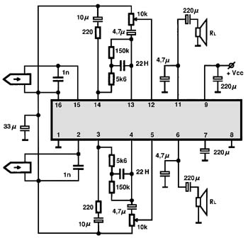 BA3506A circuito eletronico