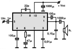 BA521 circuito eletronico