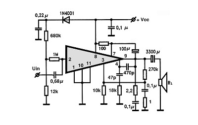ESM432C circuito eletronico