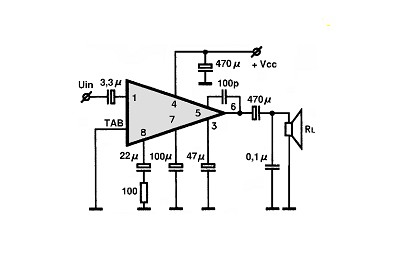 UPC1212C circuito eletronico