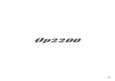 Amplificador Oneal Op2200