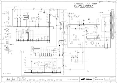 Samsung Power Board Circuit BN44-00261A
