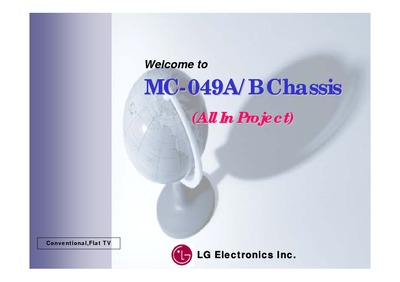 LG TV MC--049A/B Chassis
