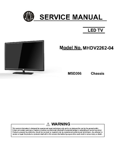 AWA MHDV2262-04 LED TV