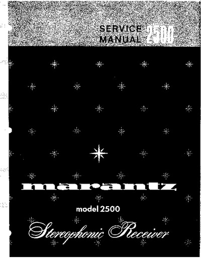 Marantz 2500, 2600
