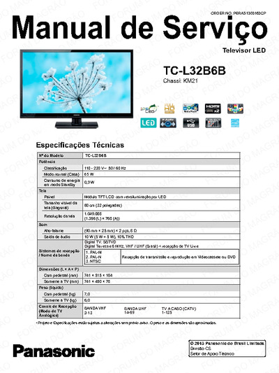Panasonic TC-L32B6B