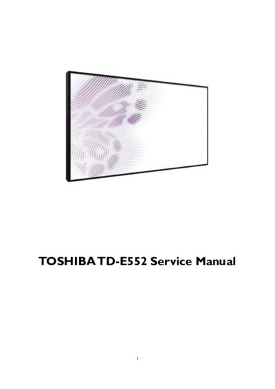Toshiba TD-E552