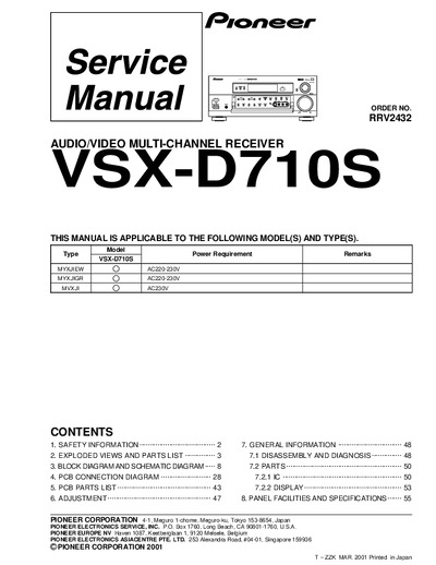 Pioneer VSX-D710S