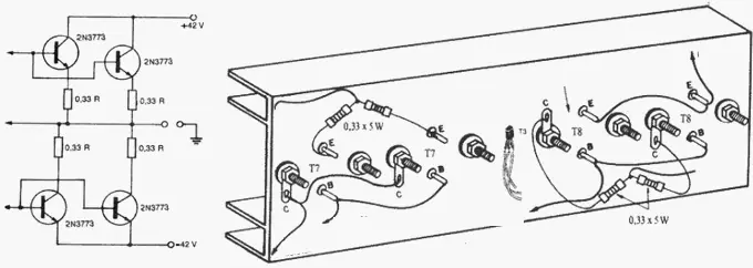 heatsink and board conections