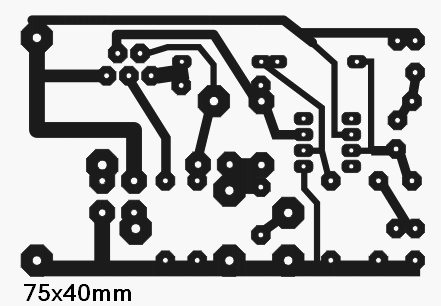 Print Control board for Battery Charger with L200 and 741