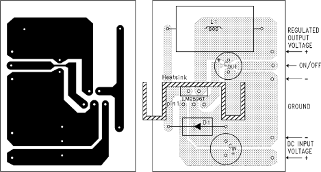 Print Control board for power supply
