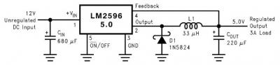 Switching PS 5 volts , 3 amper