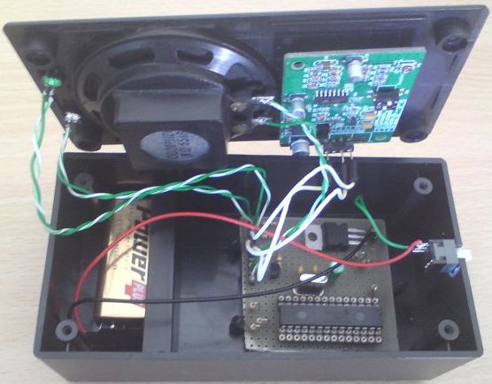 motion detector project picture