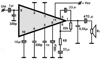 AN315 circuito eletronico
