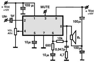 AN5265 circuito eletronico