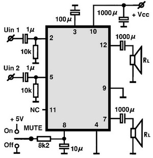 AN5275 circuito eletronico