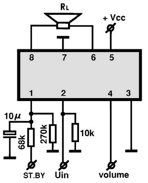 AN7513 circuito eletronico