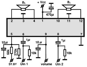 AN7522 circuito eletronico