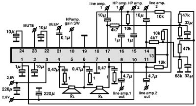 AN7535NSA circuito eletronico