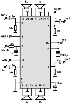 AN7561Z circuito eletronico