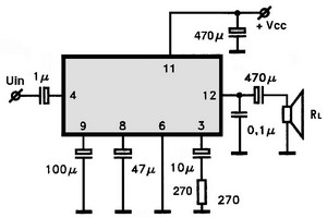 BA515 circuito eletronico