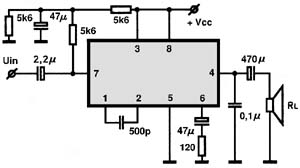 BA518 circuito eletronico
