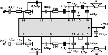BA5208AF circuito eletronico