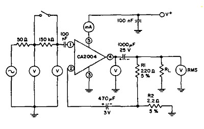 CA2004 circuito eletronico