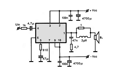 GML040 circuito eletronico