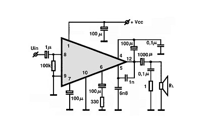 IX1020 circuito eletronico