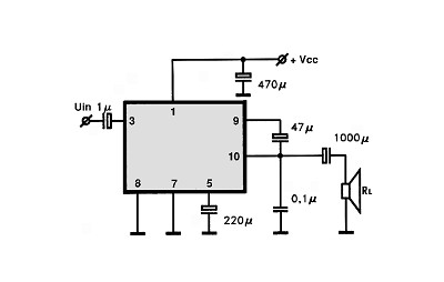 KA2205 circuito eletronico