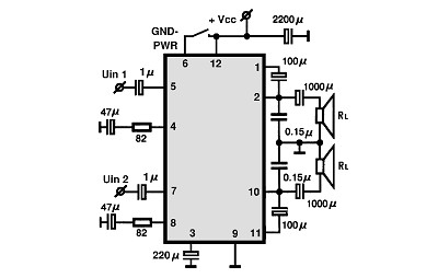 KA22062 circuito eletronico