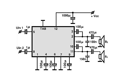KA2206B circuito eletronico