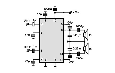 KA2211 circuito eletronico