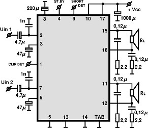 KIA6220H circuito eletronico