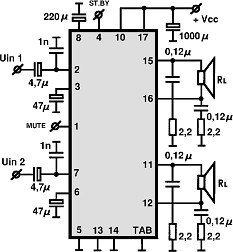 KIA6221AH circuito eletronico