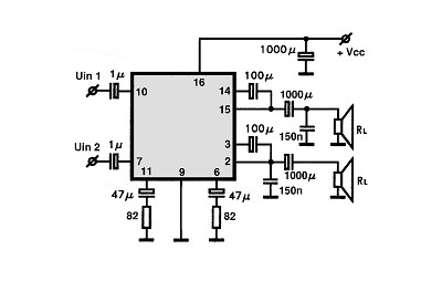 KIA6269P circuito eletronico