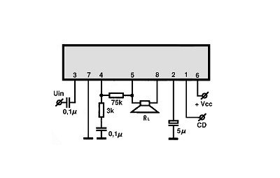 KIA6419P circuito eletronico