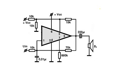 LM13080 circuito eletronico