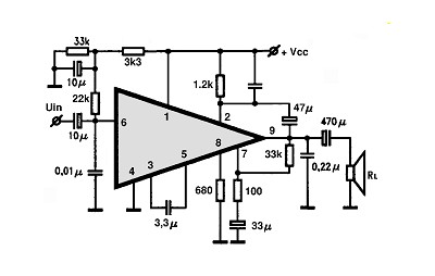 MB3705 circuito eletronico
