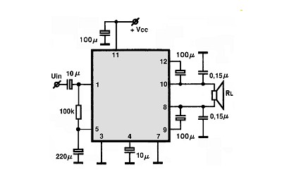 MB3733 circuito eletronico