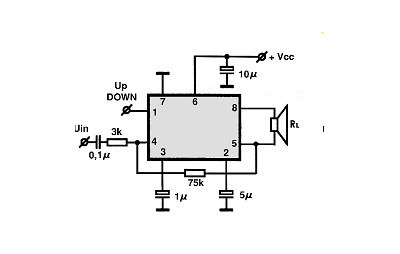 NJM2113D circuito eletronico