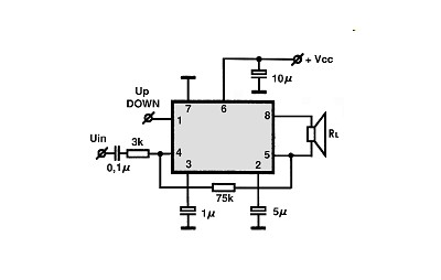 NJM2135D circuito eletronico