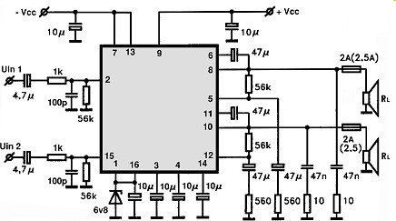 SI1125HD circuito eletronico