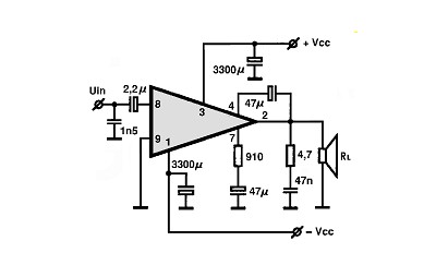 STK025 circuito eletronico