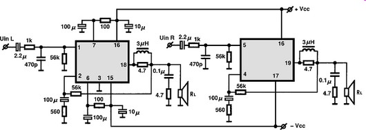 STK4150MK2 circuito eletronico